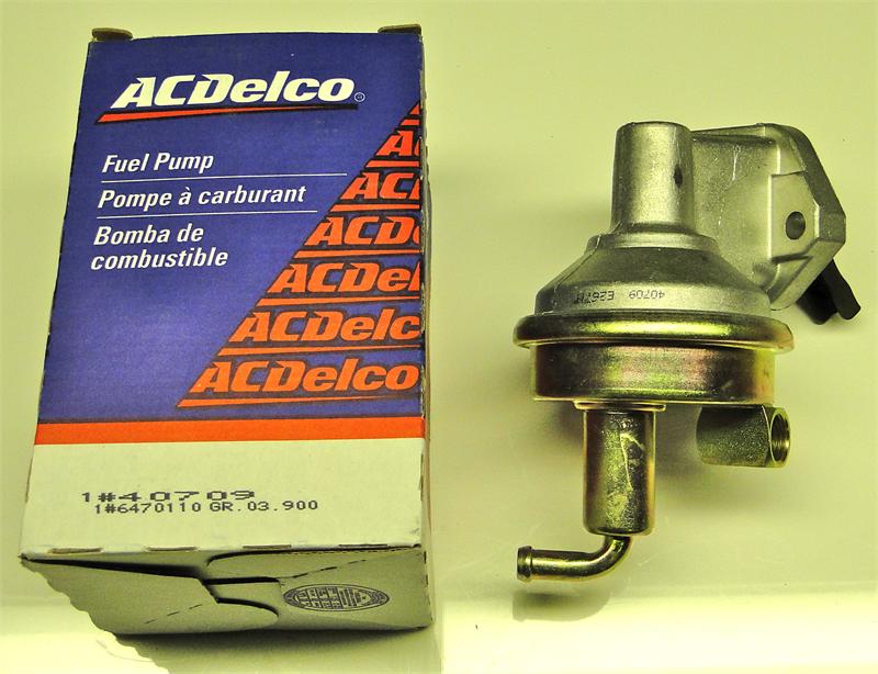 19681972 Corvette Fuel Pump original AC/Delco 40709 or GM 6470110