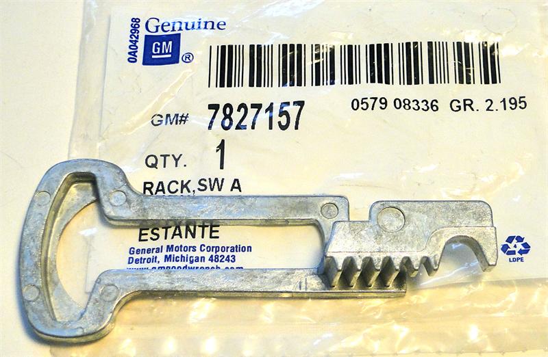 19771982 Corvette Ignition Switch Actuator Rack Only Genuine GM