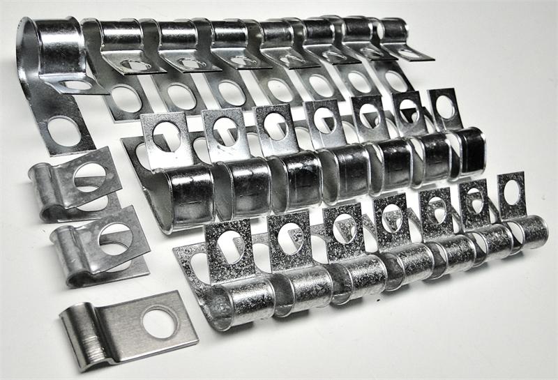 1974-1982 Corvette Brake & Fuel Line 25 Piece Clip Set Replaces GM