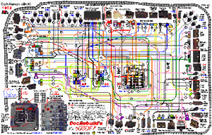 1972 Corvette oOSOEZ Dash Wire Harness Guide with Fuse Box ... 72 chevelle windshield wiper wiring diagram 