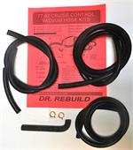 Corvette Cruise Control Ribbed Vacuum Hose Kit Replaces Gm